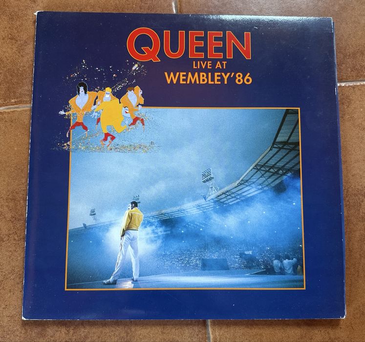 LP duplo vinil “Queen Live at Wembley 86”