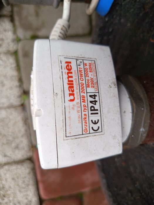 Bojler z wężownicą  i grzalka