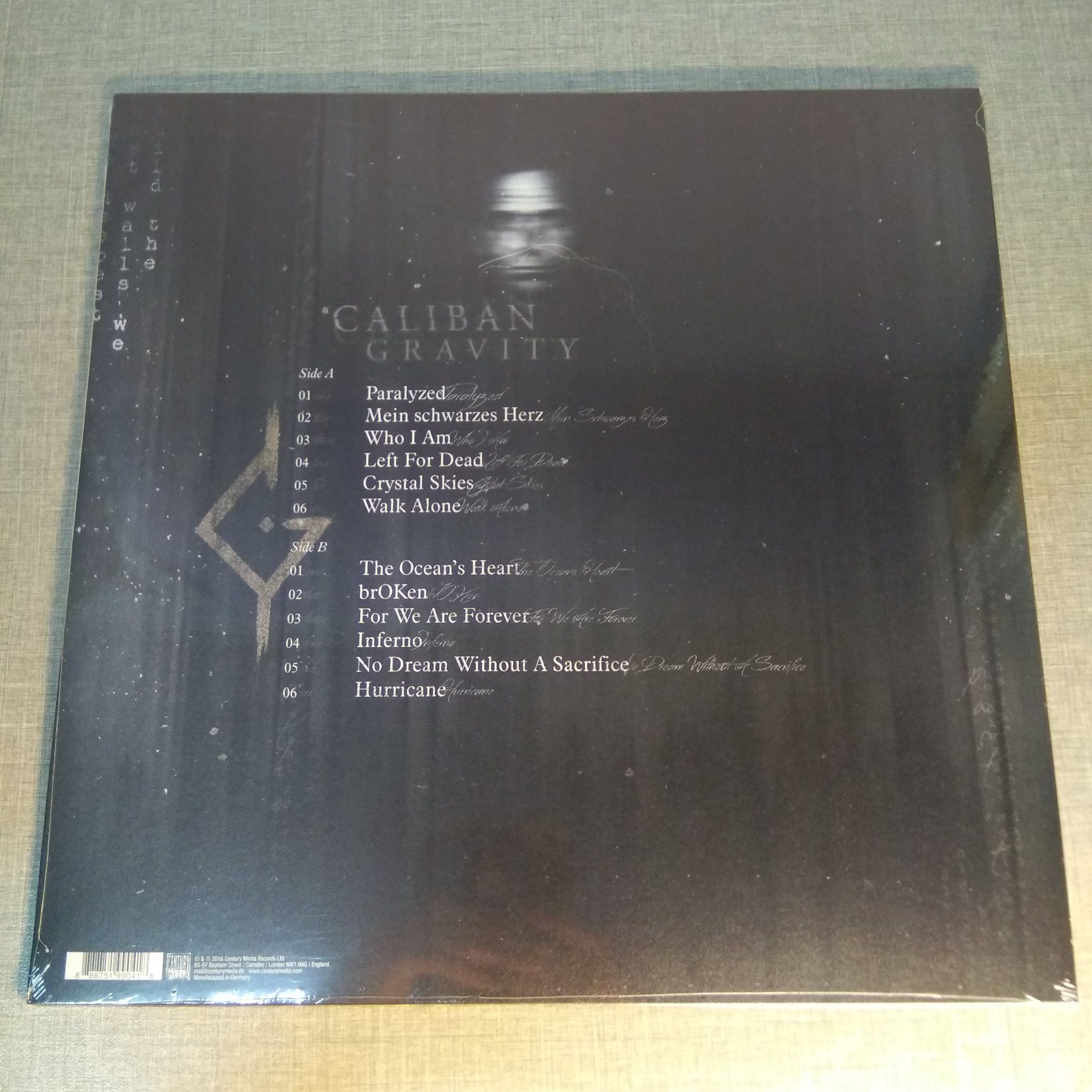 Caliban : Gravity LP+CD / Виниловая пластинка / VL / Винил