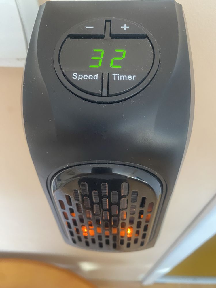 Mini grzejnik elektryczny
