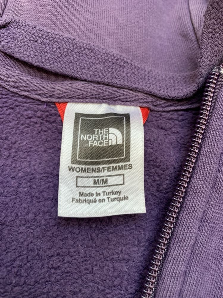 Fioletowa bluza marki The north face dobra na XS 34 (rozmiar z metki j