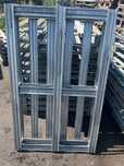 Paleta metalowa ocynk 160x100 ogrodzenie panelowe