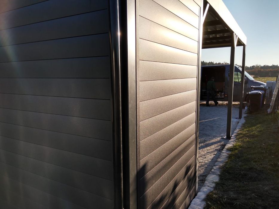 Carport, nowoczesna wiata garażowa, zadaszenie, garaż