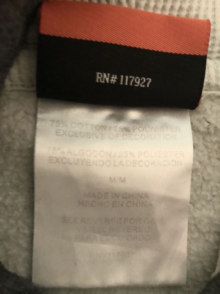 Bluza z kapturem AND1 szara rozmiar M
