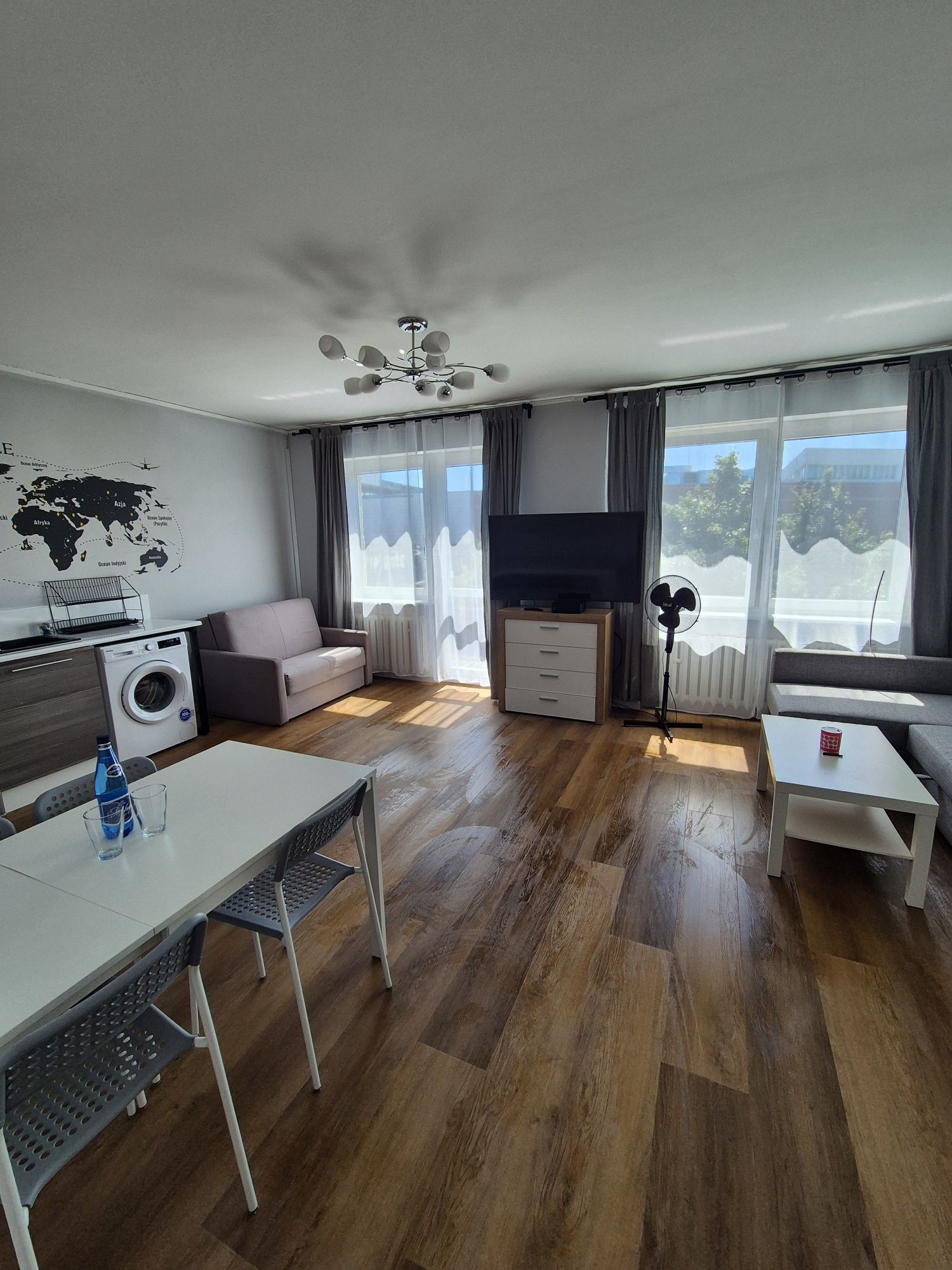 Apartament 2-pok z prywatnym bardzo dużym tarasem 700m morze Gd.