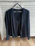 Granatowa bluzka roz.38 H&M