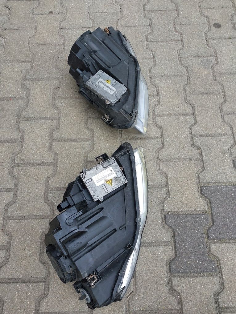 Lampy Audi S4 A4 B7 bixenon reflektory bi xenon przod przednie