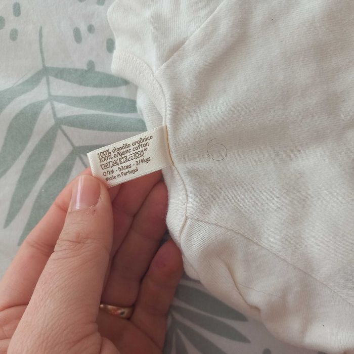 Lote bodies, calças e touca Naturapura