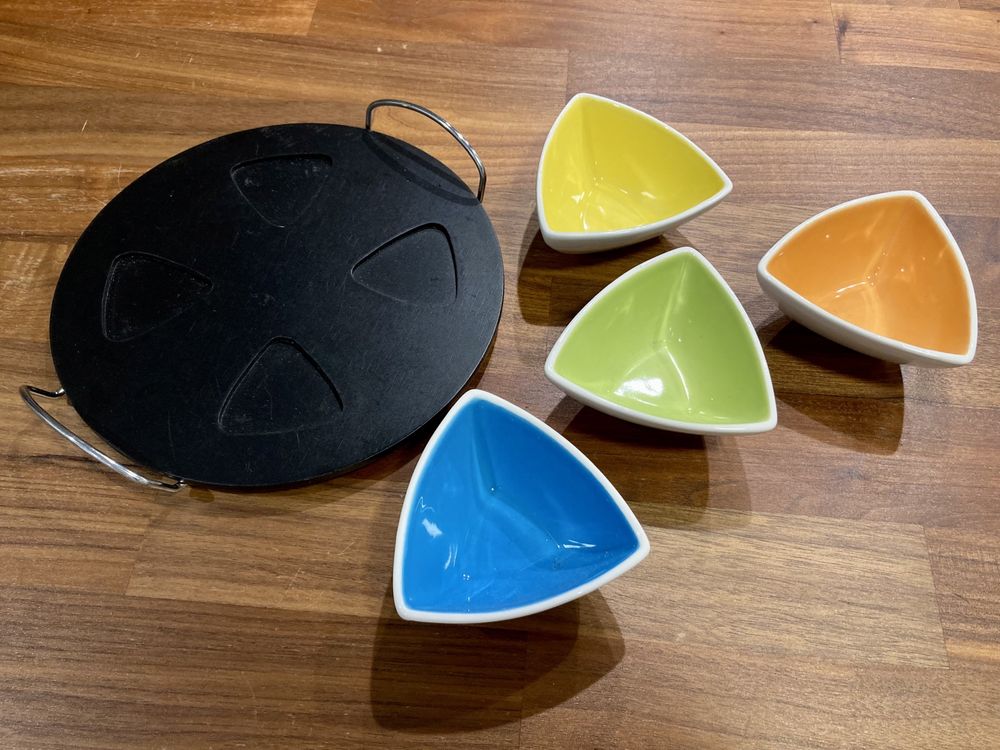 Conjunto taças para molhos