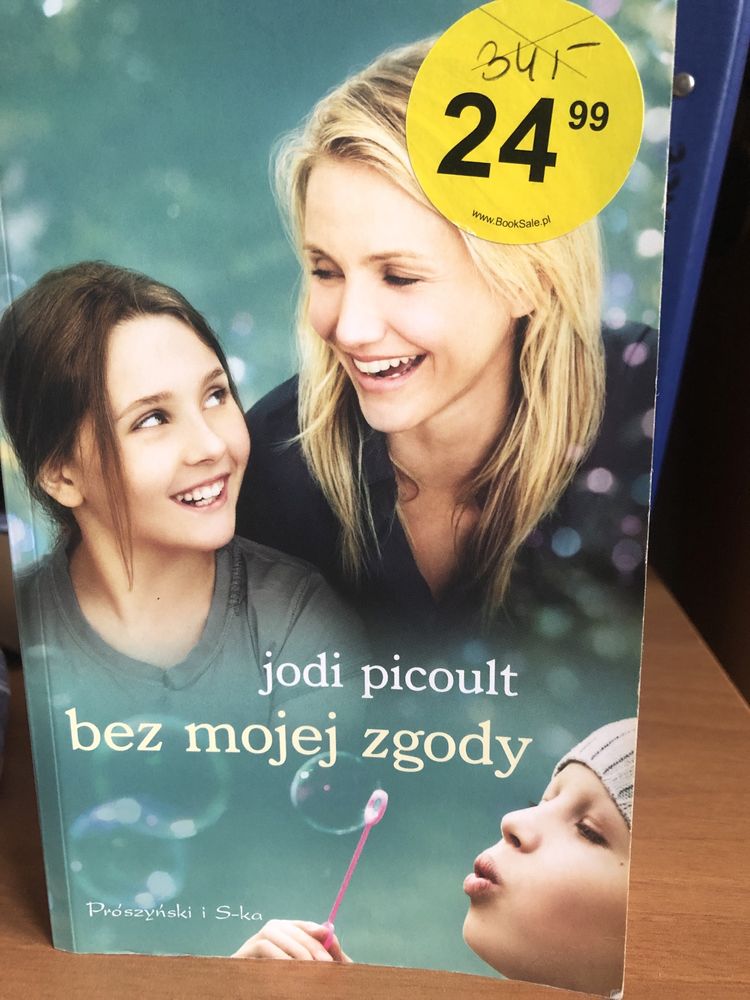 Książka „Bez mojej zgody” Jodi Picoult