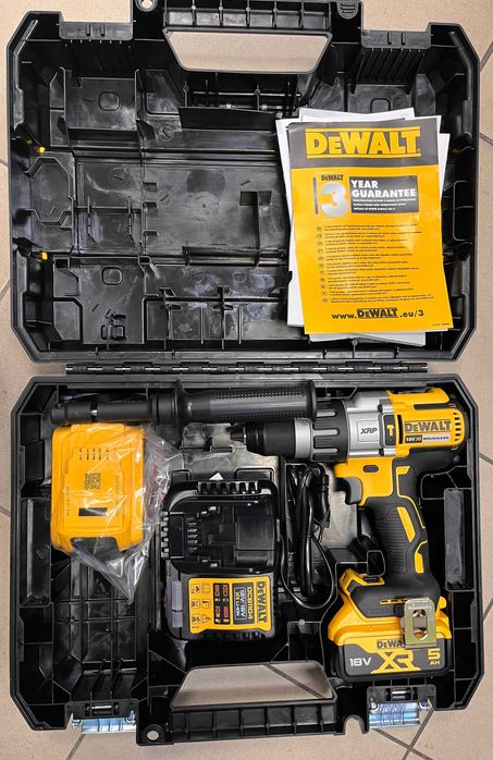 DeWALT: Młotowiertarka, Wiertarko-wkrętarka udarowa. Zestaw Makita