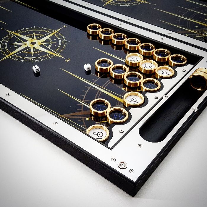 Нарды Элитные. Хай-тек дизайн на заказ. Подарок мужу, другу. Нарди