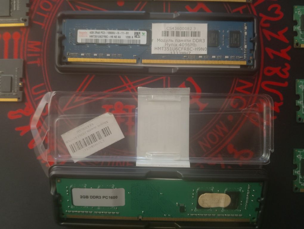 Оперативная память ddr4, ddr3, ddr2
