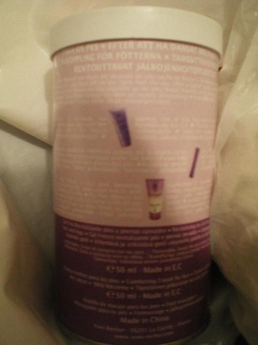 Kit novo p/ os pés Yves Rocher