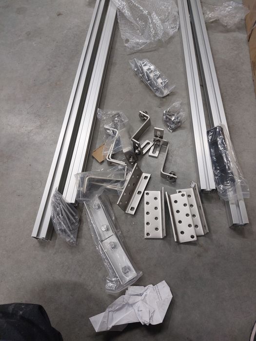 Fotowoltaiczny zestaw montażowy 2-częściowy zestaw montażowy