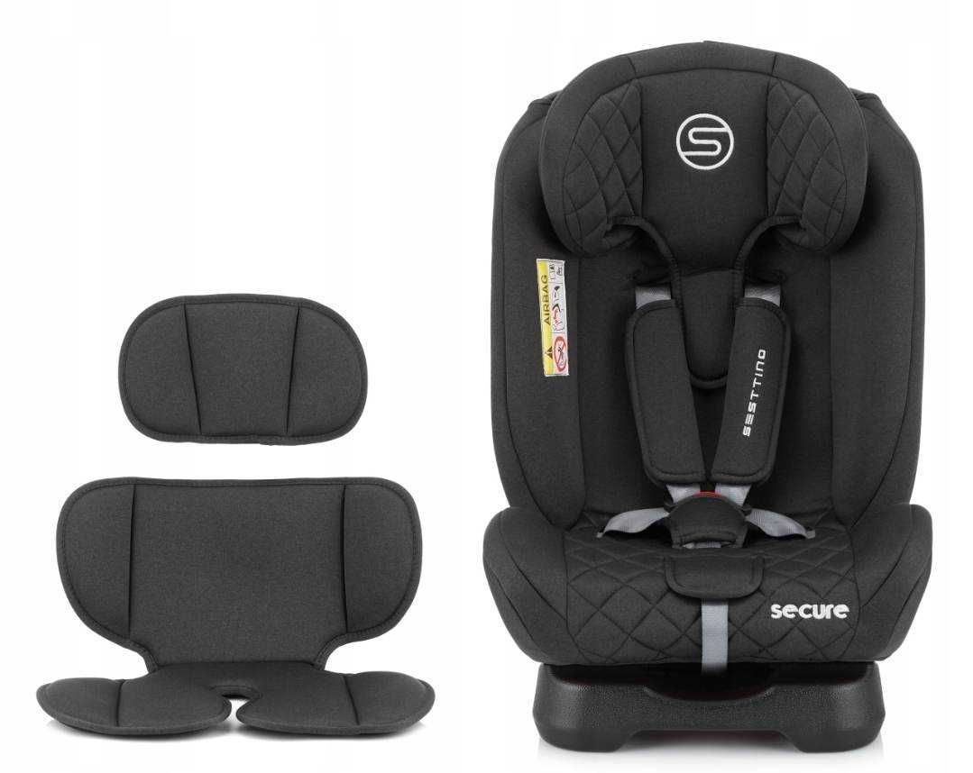 Fotelik Samochodowy Sesttino Secure PRO 0-36kg. 40-150cm.