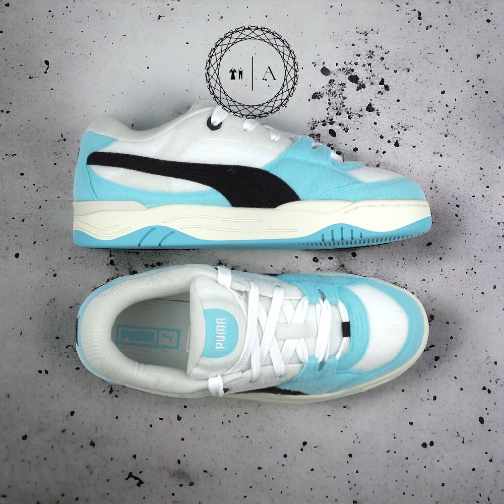 PUMA 180 FELT TEAM AQUA WHITE BLUE 393221-02 чоловічі кросівки