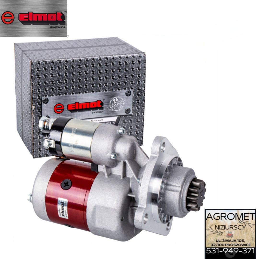 Rozrusznik z reduktorem typu Magneton C-330 C-360 Zetor ELMOT