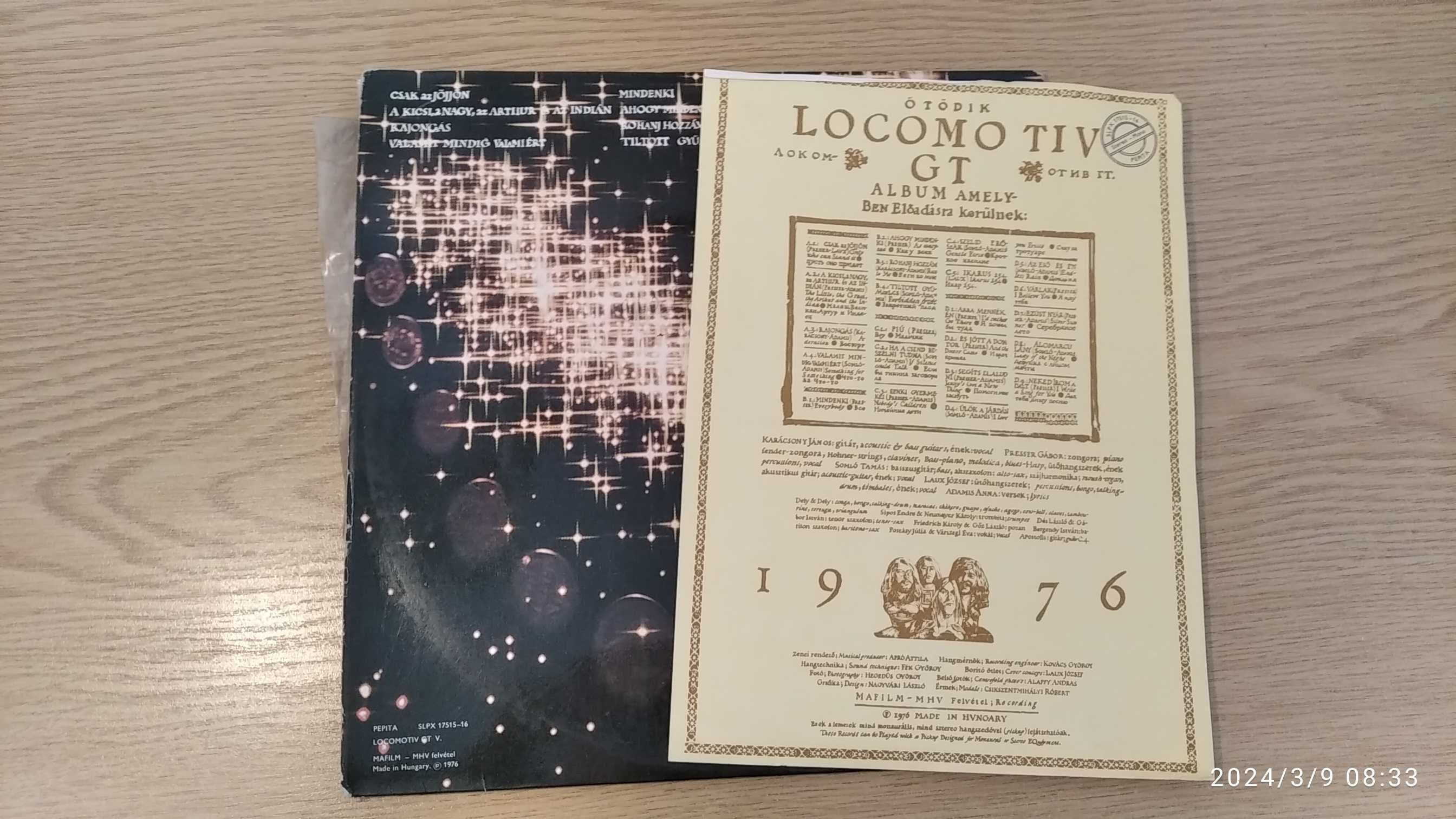 Winyl Locomotiv GT V. 2LP gatefold VG