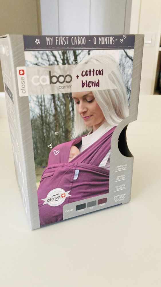 Marsupio CABOO 100% algodão para bebé
