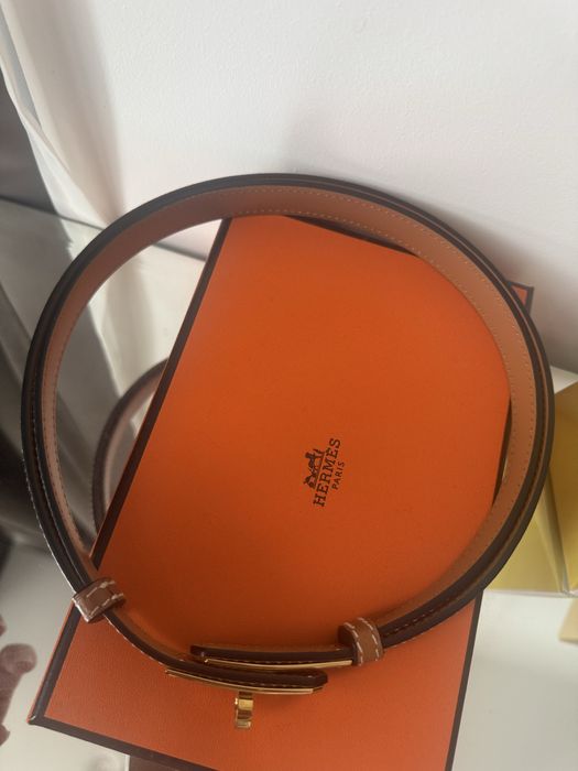 Пояс шкіряний Hermes