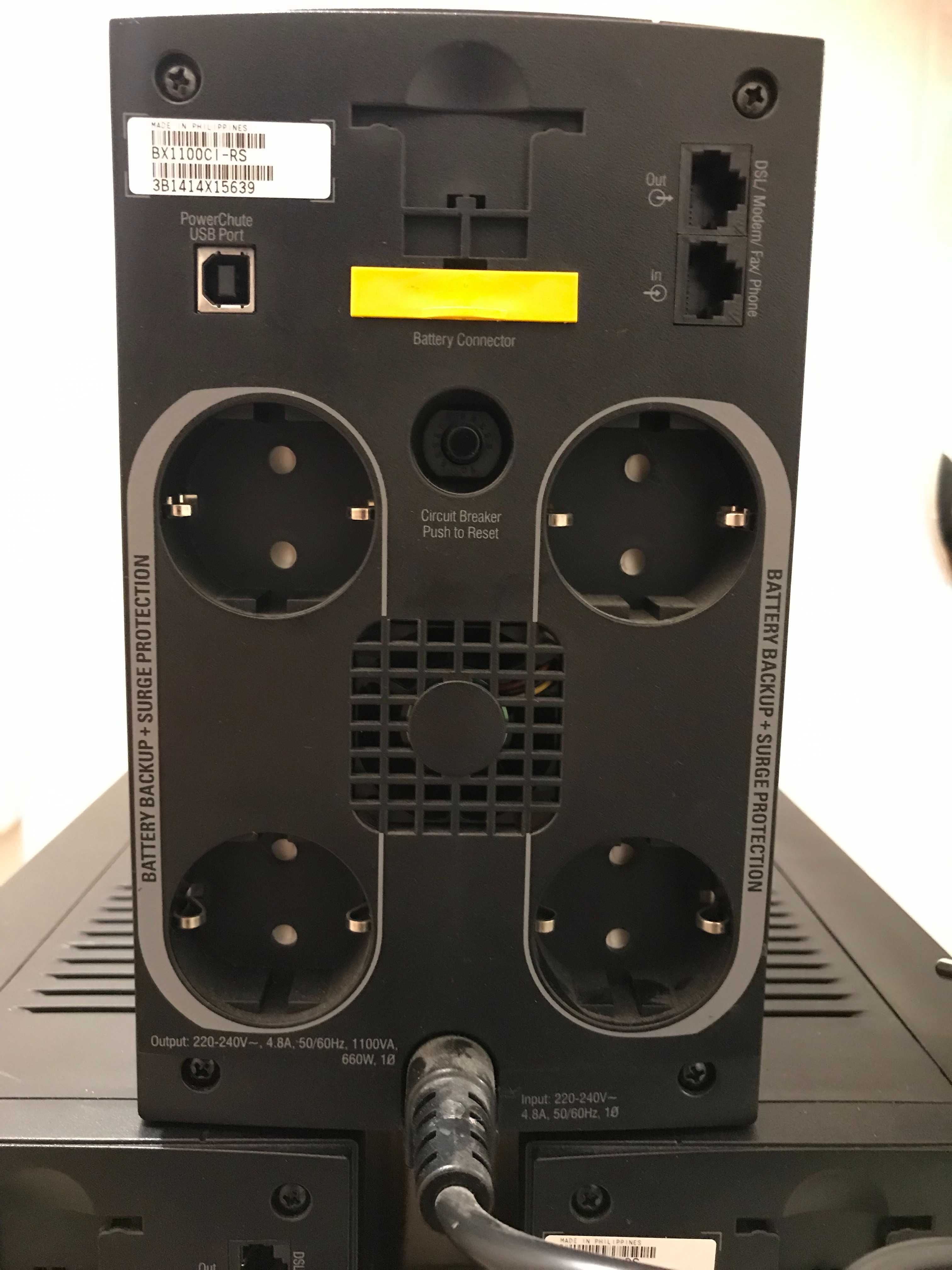 Безперебійник ибп ДБЖ APC Back-UPS 1100VA (BX1100CI-RS)