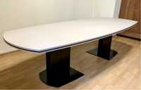 Designerski ogromny stol dwukolorowy 300/110cm