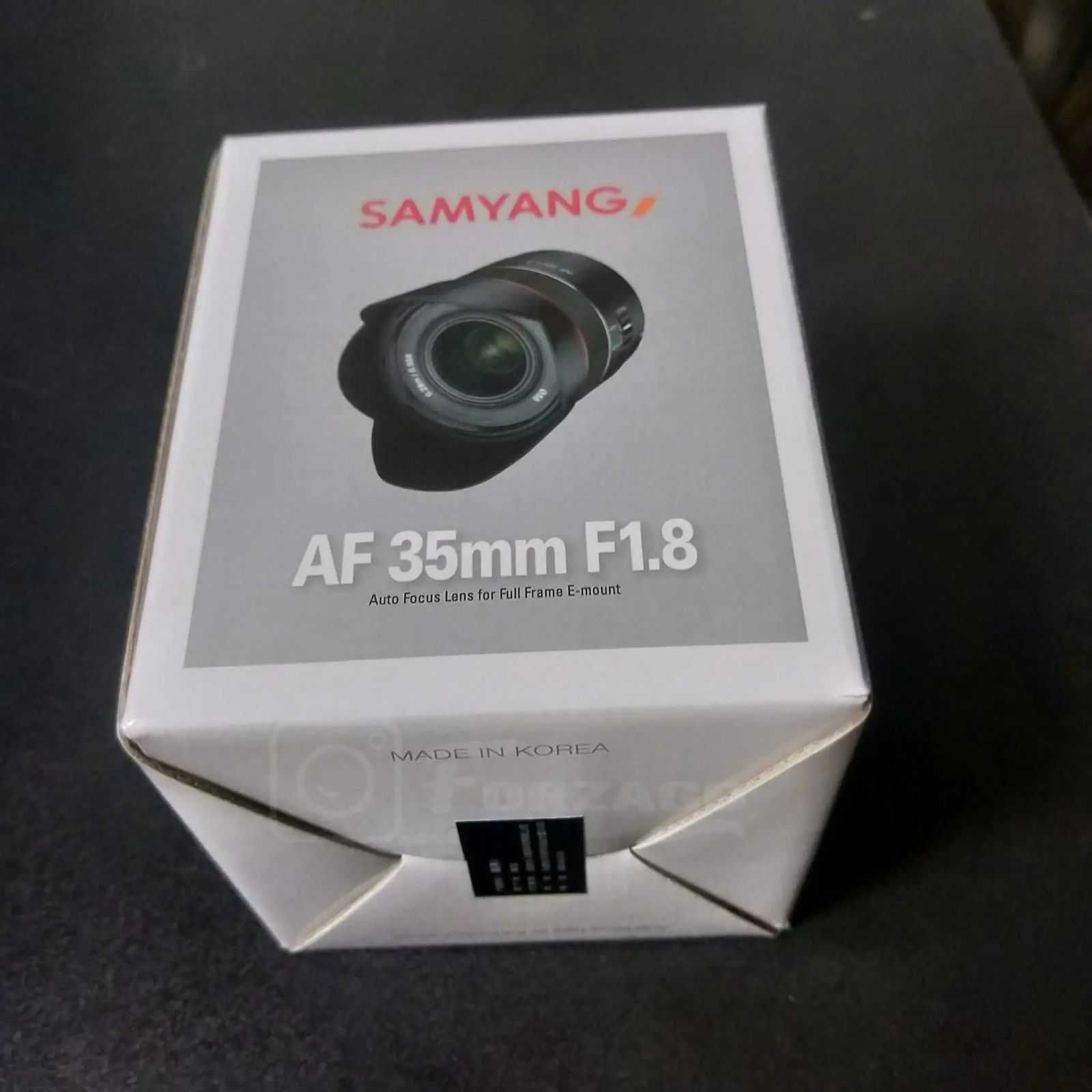 Obiektyw SAMYANG AF 35mm f/1.8 Sony FE - idealny stan!
35mm 1.8