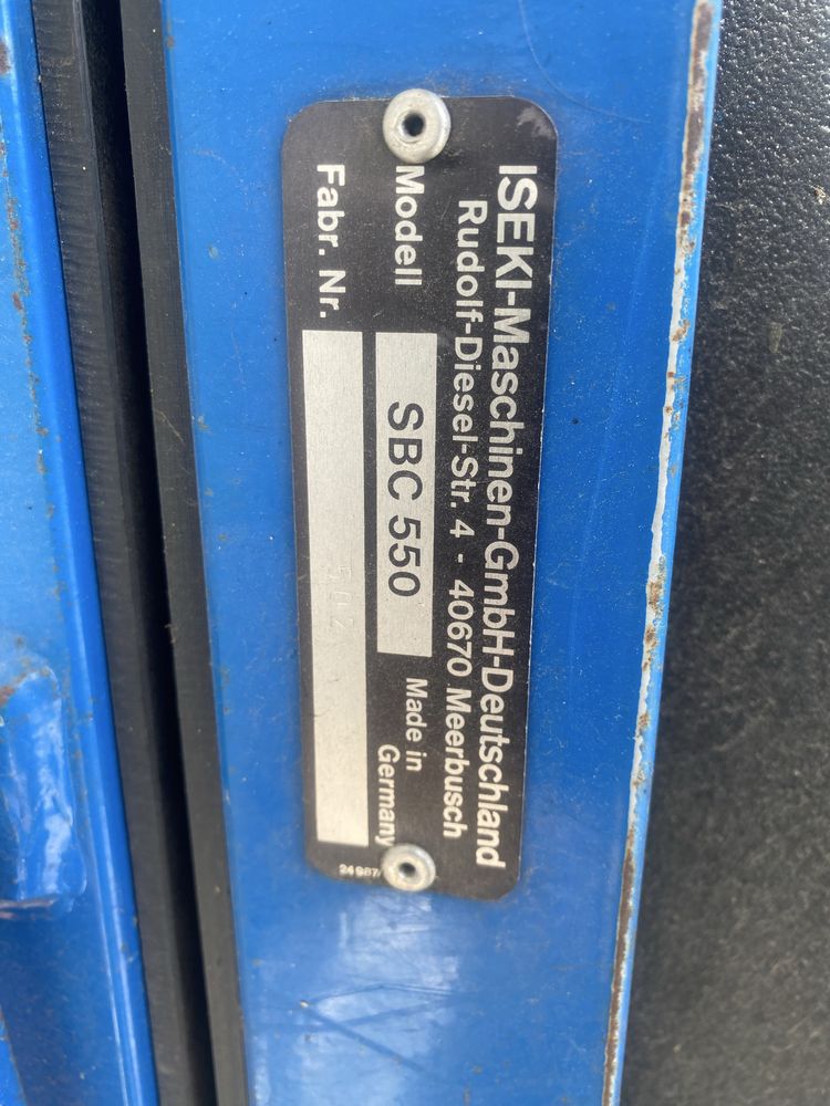 Iseki SBC 550 kosz do trawy,traktorek