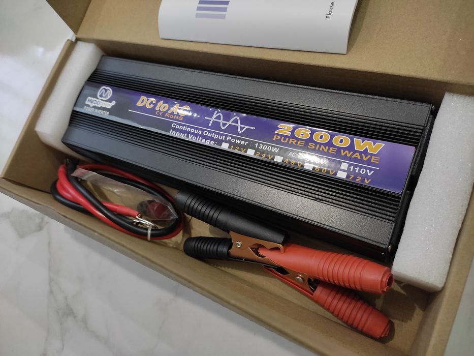 Інвертор 2600W Mydopower ТОП якість Перетворювач напруги tataliken