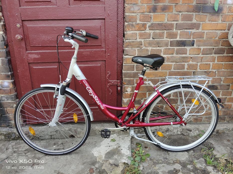 Велосипед Alu City Star на планетарці з Німеччини є доставка по району