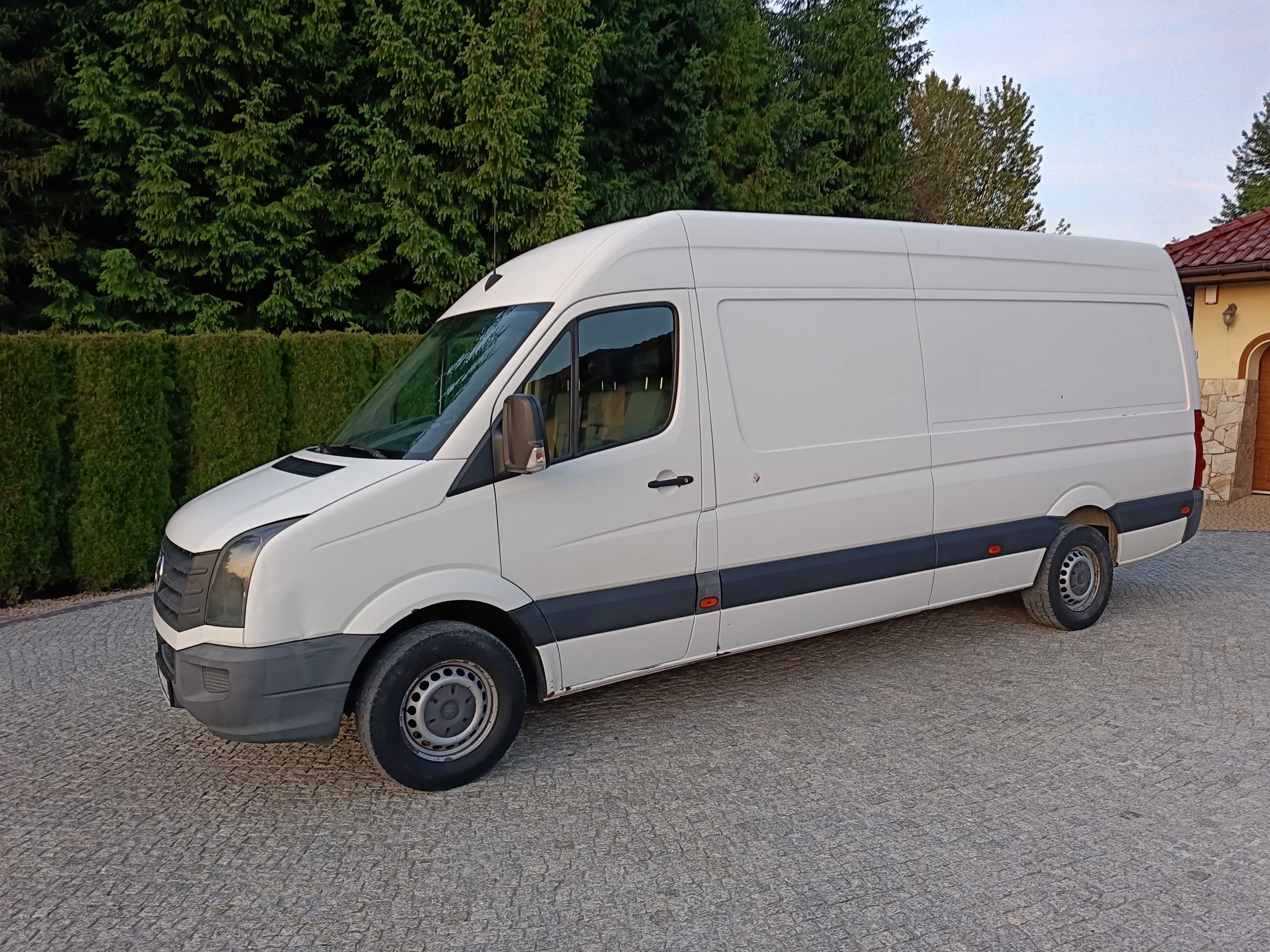 VW Crafter Max do ogarnięcia fv vat cena brutto