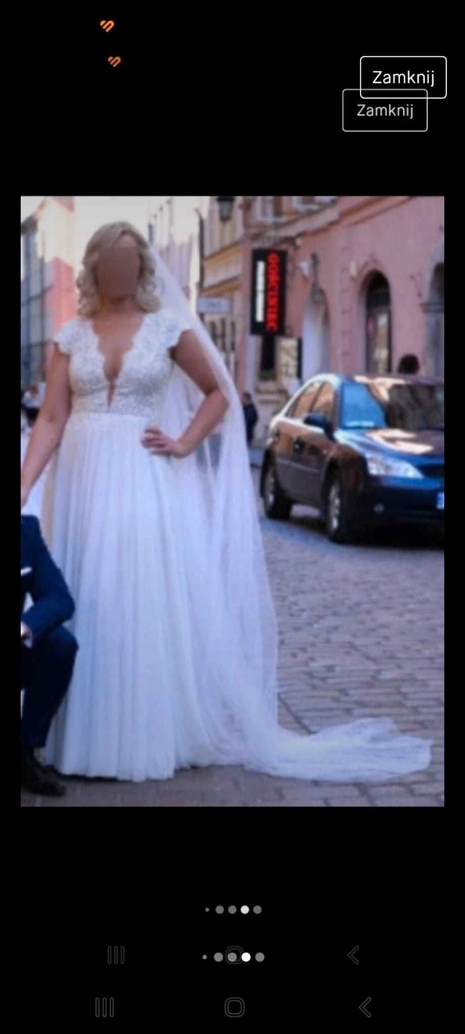 Suknia ślubna, Viola Piekut, model Tilla, 38, 40, 2019 rok