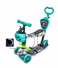 Самокат Scooter 5in1 "Tiffany Flowers" дитячий новий