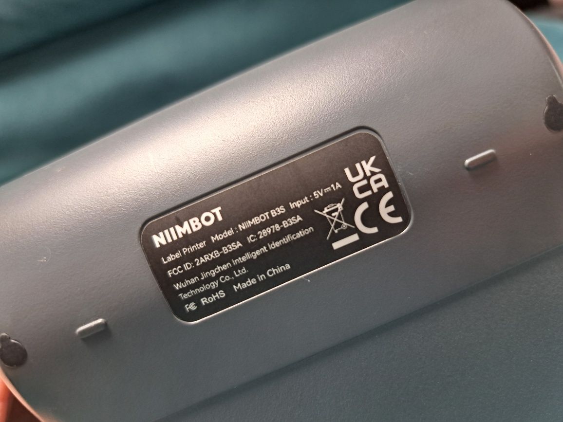Mobilna drukarka etykiet Niimbot B3S
