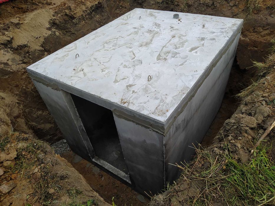 Szambo Betonowe Zbiornik na deszczówkę Kanał samochodowy Piwnica