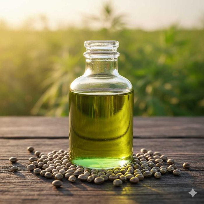 Масло конопляное (холодного отжима)