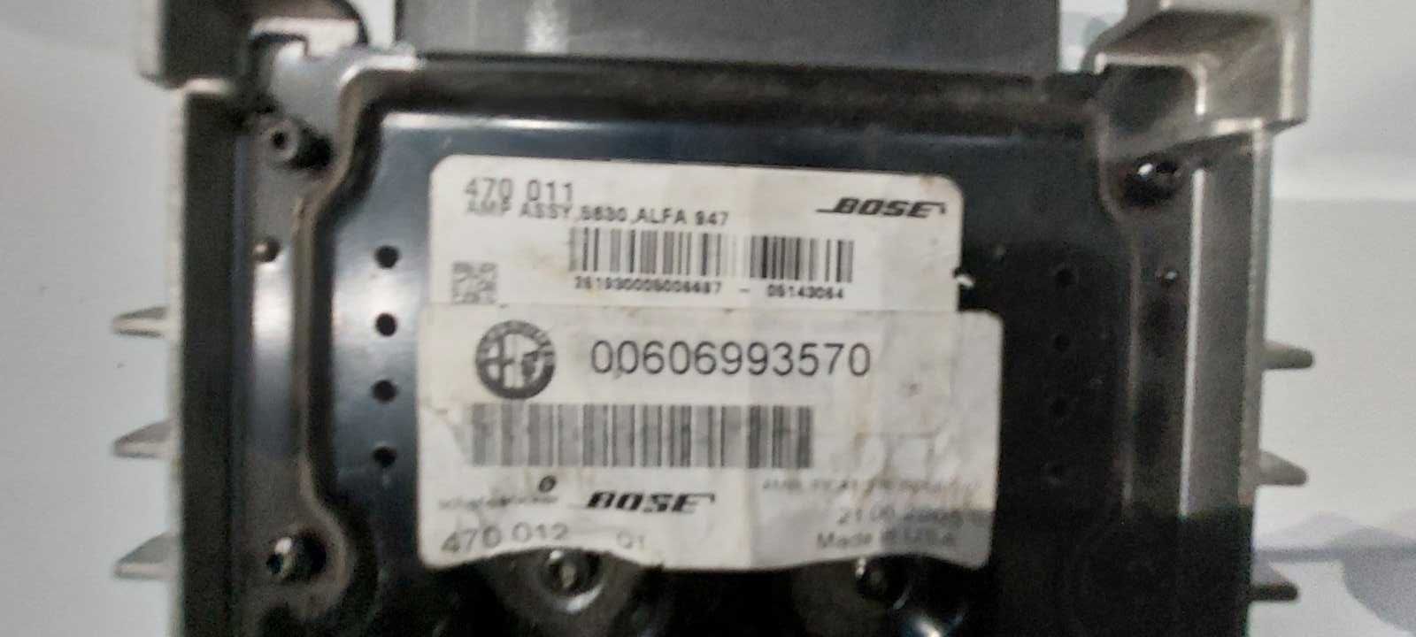 Усилитель Bose Alfa Romeo 947 gt