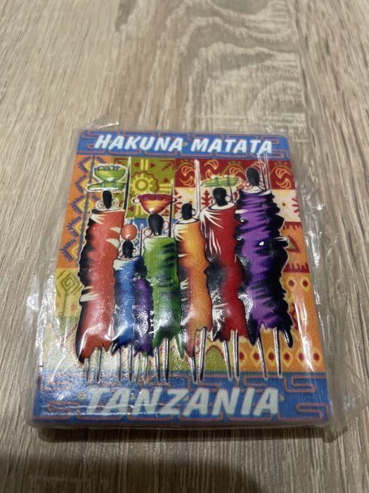 Magnes na lodówkę z Tanzanii - w iryfinalnym opakowaniu