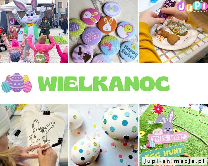 JUPI ANIMACJE - animatorzy, żywe maskotki, atrakcje, warsztaty