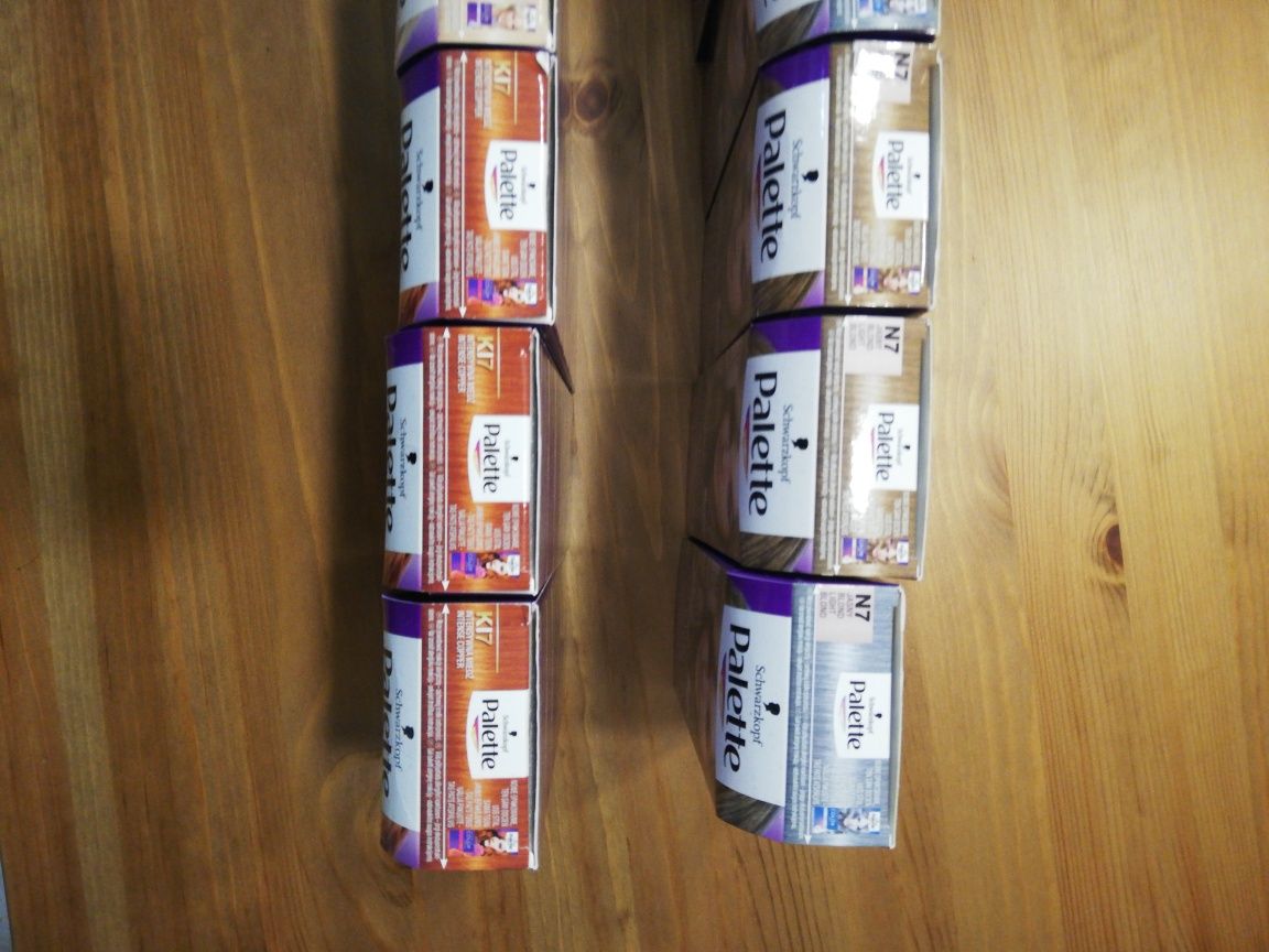 Farby firmy Palette rożne kolory mam kilka dziesiat sztuk