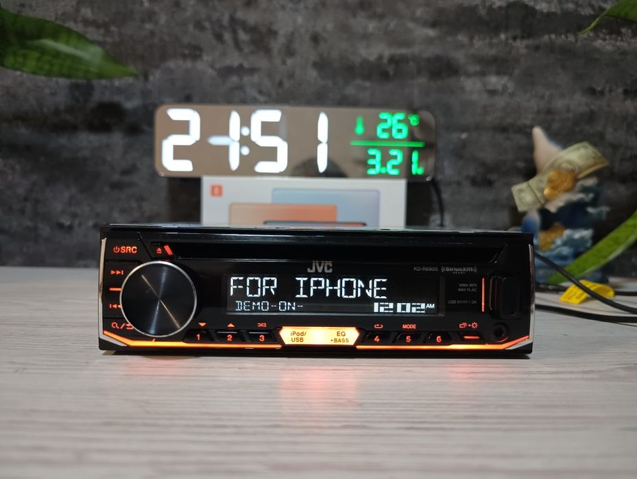 Процесорний JVC kd-r690s(Bluetooth audio)