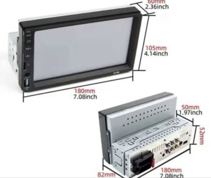Auto radio 1Din , 7 polegadas