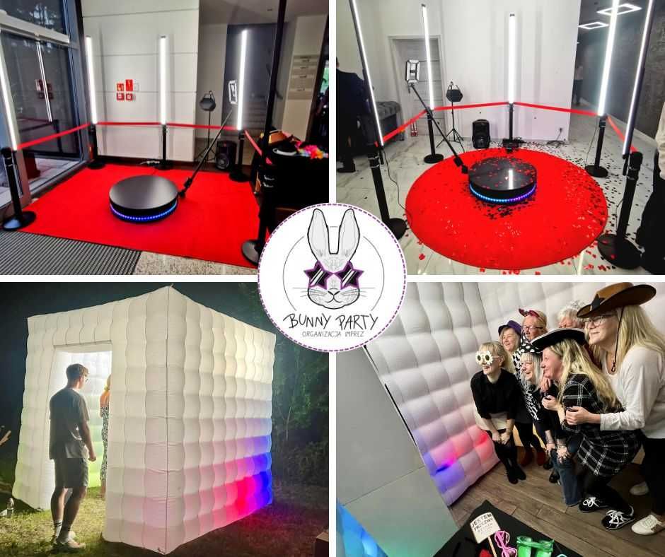 Animatorzy/ Dmuchańce/ Fotobudka 360/ Bumper ball / Piana party