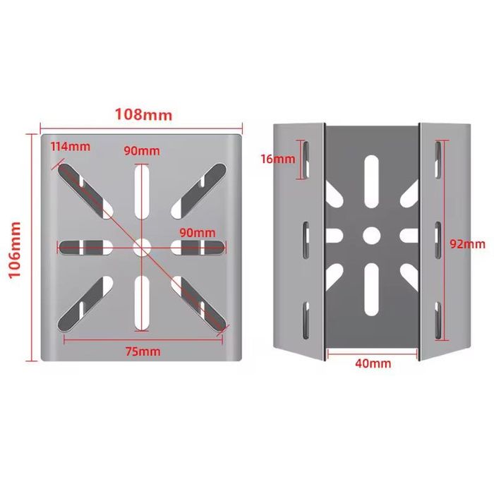 Металлический кронштейн для камеры — прочное крепление из нержавейки