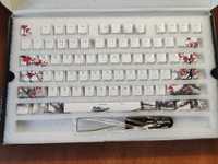 Кейкапи для механічної клавіатури. DYESUB Keycaps Plum Blossom Keycap