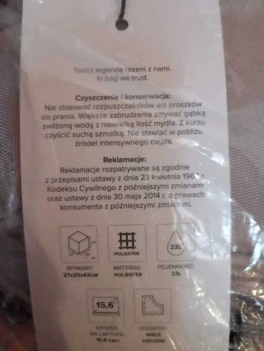 Plecak podróżny Puccini różowy