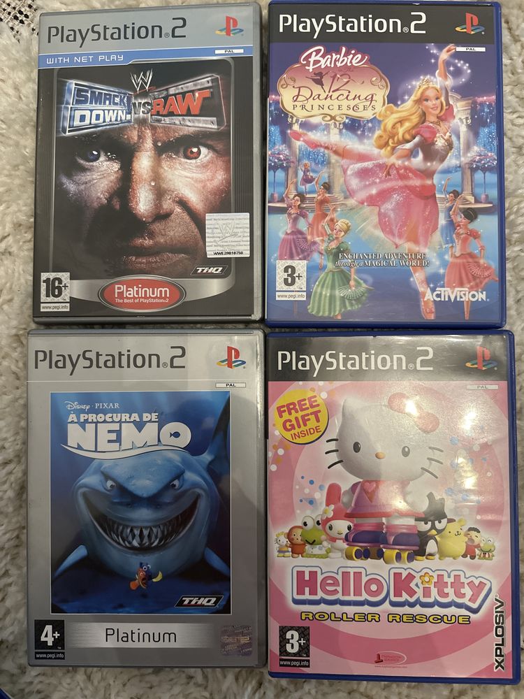 Jogos para PS2 em bom estado