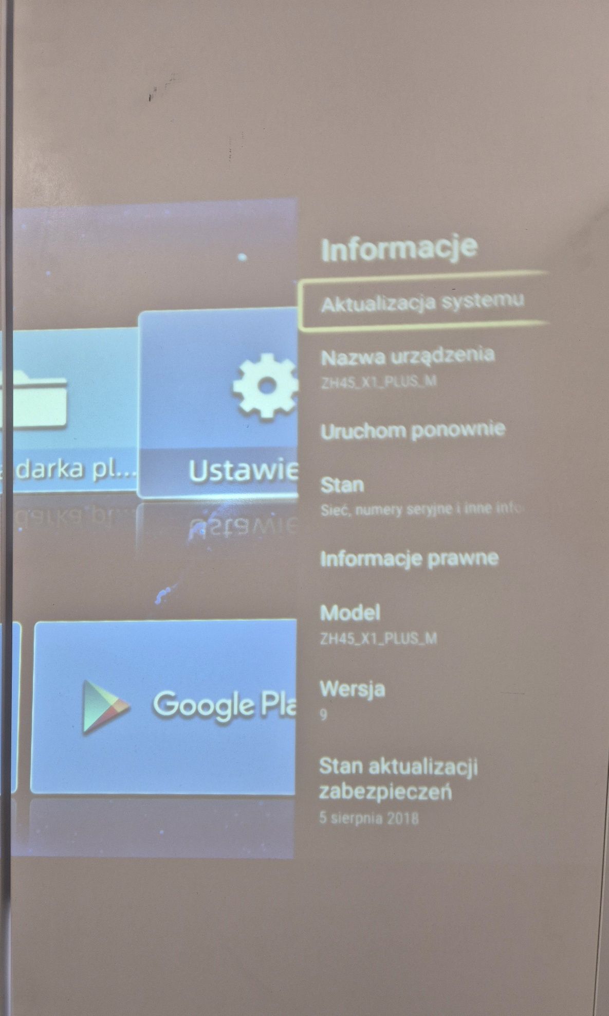 Projektor LED XNANO X1 Android, Komis Jasło Czackiego