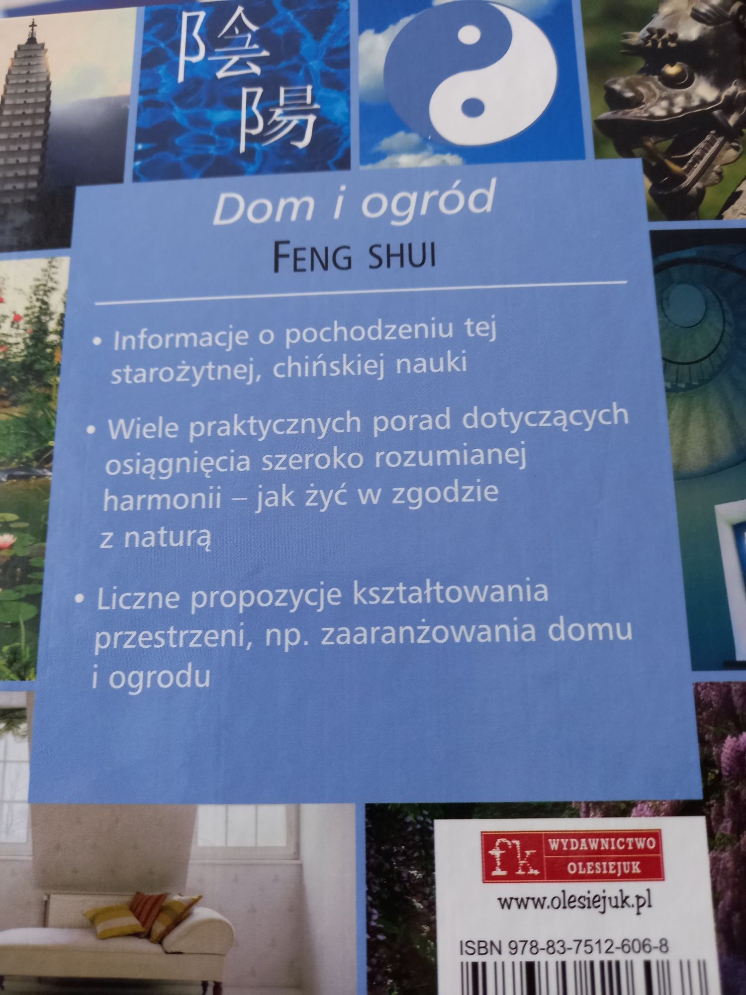 Książka Feng shui Dom i ogród